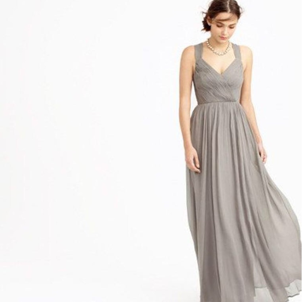 Jcrew Anabel Chiffon Dress